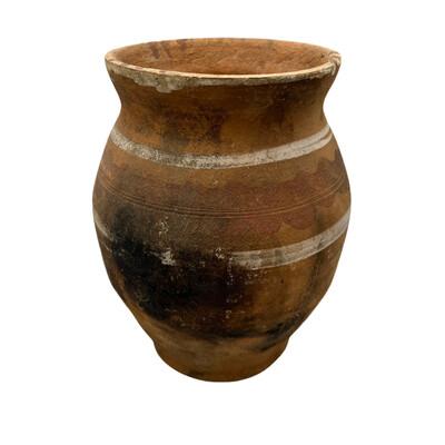 Antique Hungarian Folk Art Cooking Pottery For Sale - Image 4 of 5