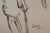 Evelyne Luez, Depicting a Mans Face, 20th Century, Drawing on Paper For Sale - Image 6 of 8