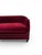 Rococo Large Vintage Red Velvet Sofa from Hermès For Sale - Image 3 of 10