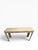 Stone 1980s Maitland-Smith Tessellated Stone Console With Brass Inlay Accents For Sale - Image 7 of 13