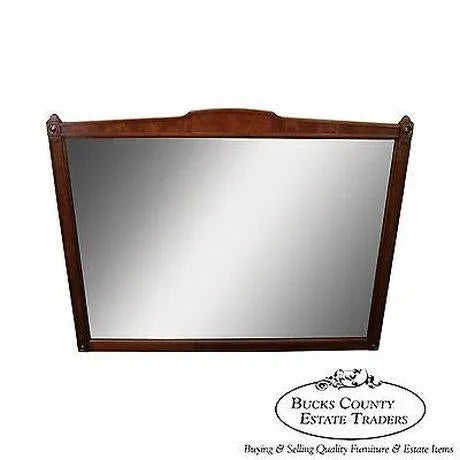 Kindel Belvedere Regency Directoire Style Fruitwood Mirror For Sale - Image 13 of 13