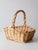 Vintage Wicker Gathering Basket For Sale - Image 11 of 11