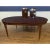 Oval Mahogany Four Leg Dining Table by Leighton Hall For Sale - Image 11 of 11