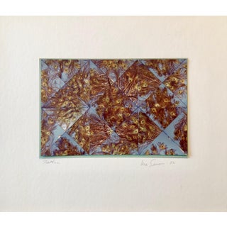 Vera Simons, Peacock Feathers Photo Mosaic Collage Photograph, Female Aviator Feminist Art, 1982 For Sale