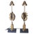 Hollywood Regency Seashell Shape Table Lamp with Granite by Maison Charles, Paris, 1960s, Set of 2 For Sale - Image 17 of 17