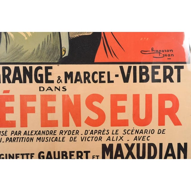 "Le Defenseur" French Movie Poster For Sale - Image 5 of 10