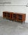 Mid-Century Modern Pair of Danish Mid Century Modern Teak Glass Door Cabinets Display Credenzas Bookcases For Sale - Image 3 of 10