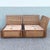 Wood Vintage Boho Chic Cane and Oak Modular Sofa by Desoto - 6 Pieces For Sale - Image 7 of 12
