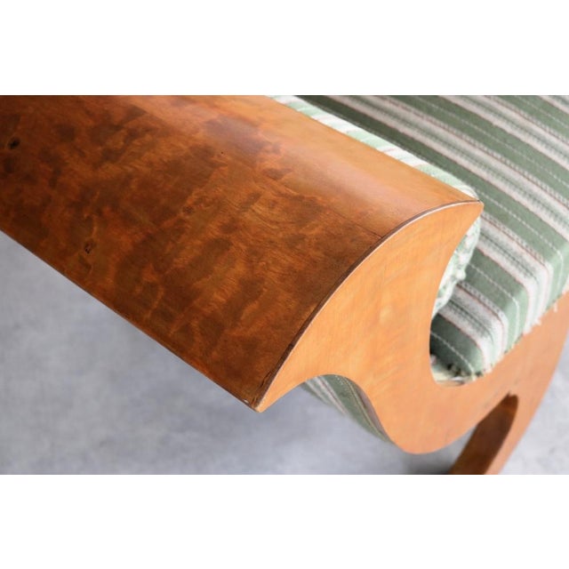 Vintage Biedermeier Style Sofa Bench, 1960s For Sale - Image 9 of 11