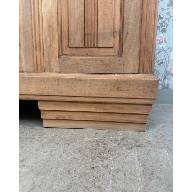 Art Deco Three-Door Wardrobe, 1930s For Sale - Image 11 of 13