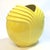 Rare Artichoke Vase in Citrus Yellow Attributed to Royal Haeger, Circa 1980s For Sale In Miami - Image 6 of 12