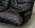 Vintage Marsala Sofa and Ottoman in Brown Leather from Ligne Roset, 1980s, Set of 2 For Sale - Image 9 of 13