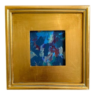 "Late Night" 2025 Framed Mini Painting by Jessalin Beutler For Sale