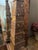 Wood A Pair of Irwin and Lane Faux Porphyr Reticulated Obelisks For Sale - Image 7 of 9