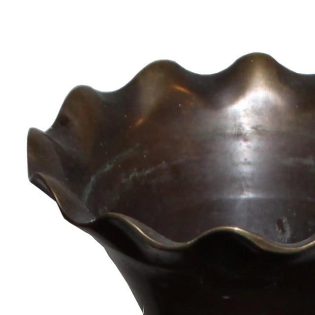 A lovely flower flute vase in Vintage silver pewter finish from The Netherlands dating back to the 1960's. Perfect for...