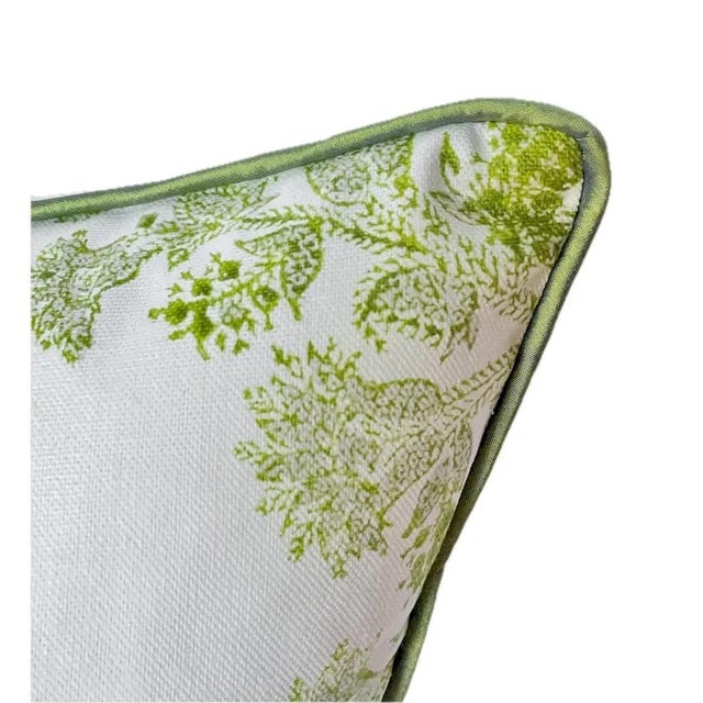 Pair of Vintage Dandelion Print Pillows For Sale In Atlanta - Image 6 of 7