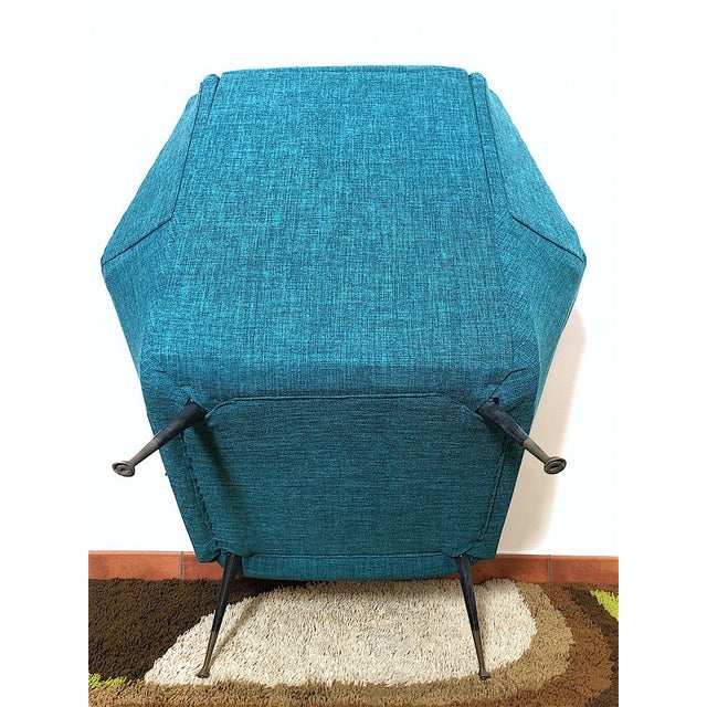 Vintage Armchair by Gigi Radice for Minotti, Italy, 1950s For Sale - Image 14 of 16