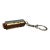 Antique Leather Metal 3 Celluloid Dice Box Holder Travel Carrier Keychain For Sale