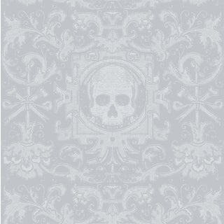 Skull Box - Wallpaper Remnant For Sale