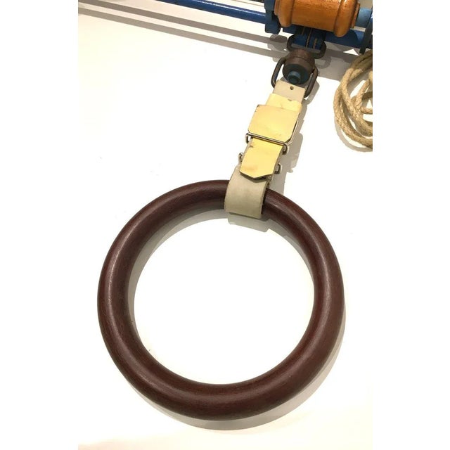 Vintage Gym Rings, 1940s For Sale - Image 10 of 13