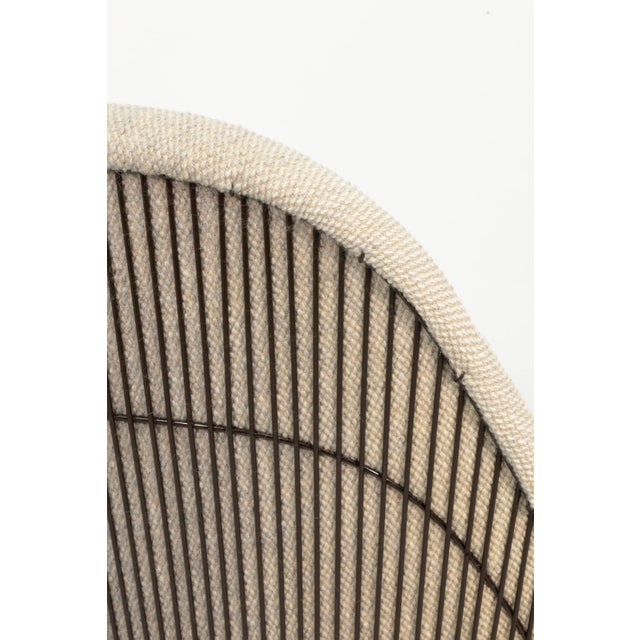Warren Platner for Knoll Mid Century Lounge Chair and Ottoman For Sale In Detroit - Image 6 of 10