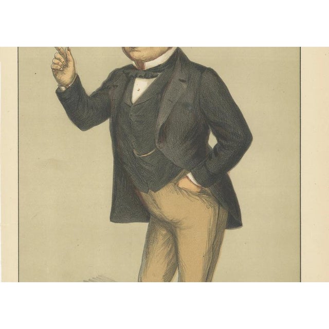 Black Ralph Bernal Osborne, Caricature Vanity Fair Statesmen, 1870, Paper For Sale - Image 8 of 10