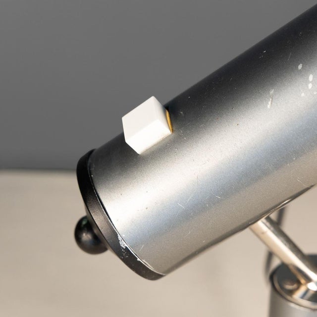 Small Steel Table Lamp, 1970 For Sale - Image 9 of 10