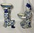 Mid-20th Century Chinese Hand-Painted Porcelain Court Figures – Pair For Sale In New York - Image 6 of 12