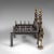 Victorian 1900s Antique Victorian Art Nouveau Fireplace Set For Sale - Image 3 of 11