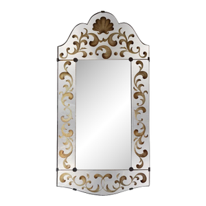 Italian Reverse Decorated Mirror