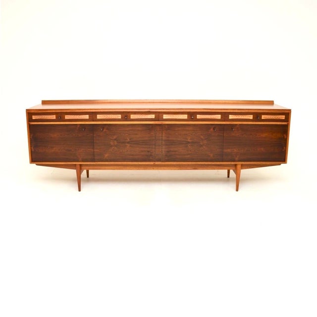 An exceptional vintage sideboard by Robert Heritage for Archie Shine. This was made in London, it dates from the 1960’s....