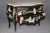 Superb French Louis XV Style Ebonized French Coromandel Lacquer Commode For Sale - Image 4 of 12