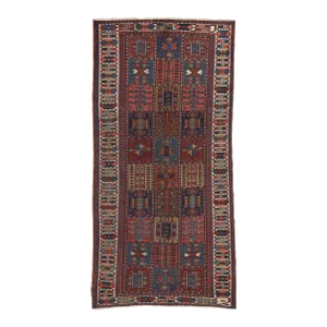 Early 20th Century Antique Persian Bakhtiari Rug - 05'01 x 10'04