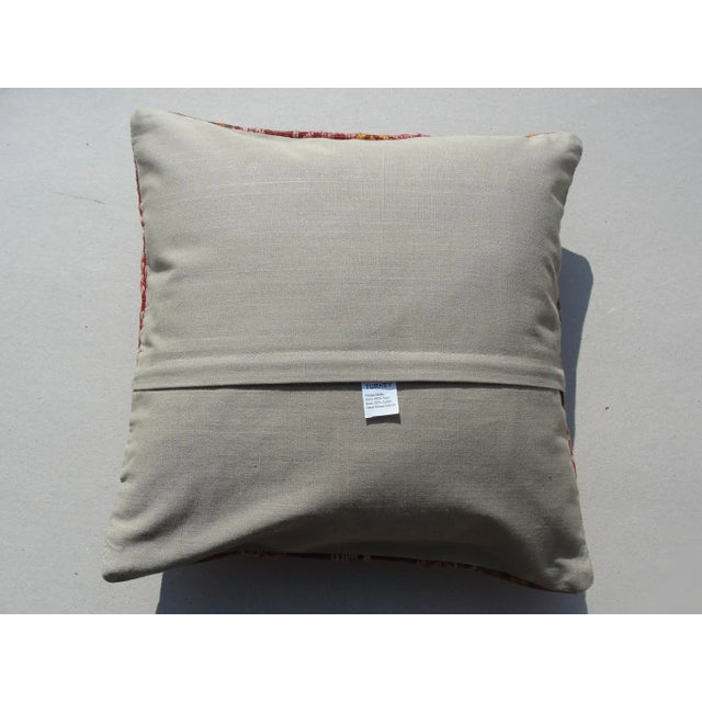 Kilim Rug Pillow For Sale - Image 11 of 11