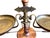 Italian Late 20th Century Vintage Italian Brass & Wood Balance Scale For Sale - Image 3 of 9