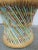 Mid 20th Century Mid-Century Woven Rope & Fabric Stool For Sale - Image 5 of 6