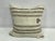 Turkish Striped Design Organic Handwoven Pillow Cover For Sale In Phoenix - Image 6 of 6