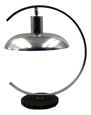 Mid-Century Modern Chromed Table Lamp, 1970s