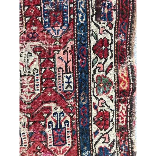 Antique Caucasian Kazak Rug For Sale - Image 10 of 18