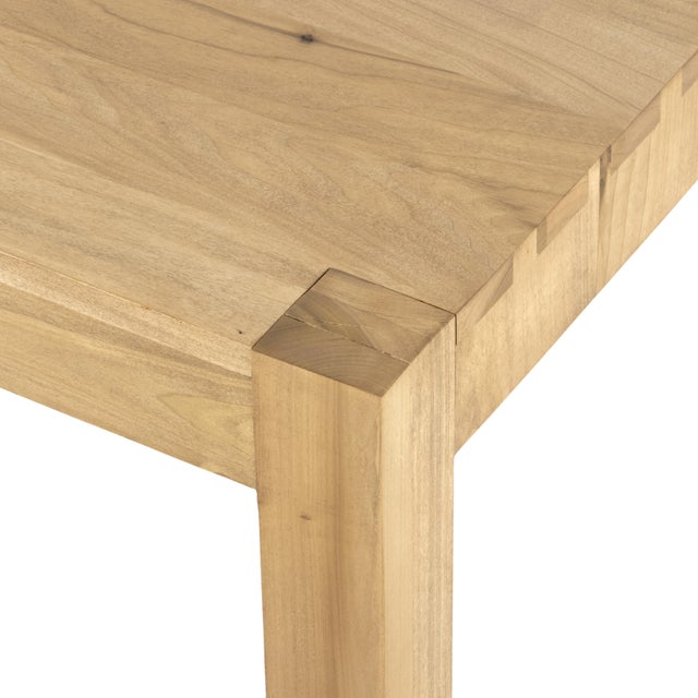 Four Hands Isador Dining Table, Dry Wash Poplar For Sale - Image 12 of 12