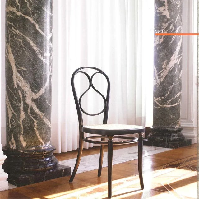 N°1 Vintage Chair by Michael Thonet for Gebruder Thonet Vienna Gmbh,1999 For Sale - Image 9 of 10