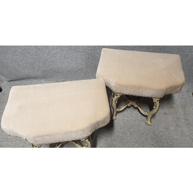 Set of Antique Regency Stools For Sale - Image 6 of 8
