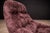 Burgundy Mp-163 “Earth” Lounge Chair With Ottoman in Tufted Velvet Upholstery, Percival Lafer, 1976 For Sale - Image 8 of 15