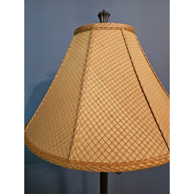 Bora Chic Brass Finish Palm Floor Lamp For Sale In New York - Image 6 of 6