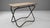 20th Century French Metal Side Table with Wooden Top For Sale - Image 10 of 18