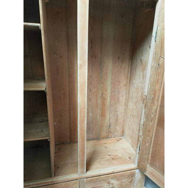 Mid-Century Modern Scandinavian Wooden Wardrobe, 1980 For Sale - Image 6 of 8