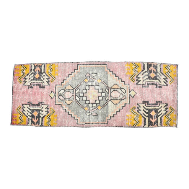 Oushak Vintage Anatolian Rug For Sale