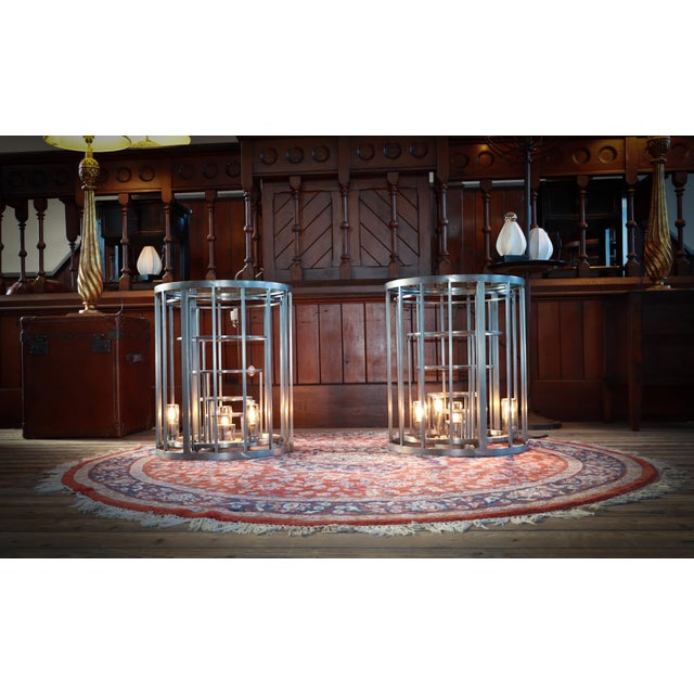 Gradient Rex Bedside Tables in Metal by Timothy Oulton, 2010s, Set of 2 For Sale - Image 9 of 13