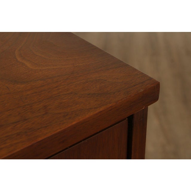 United Furniture Corporation United Furniture Mid Century Modern Walnut High Chest For Sale - Image 4 of 18