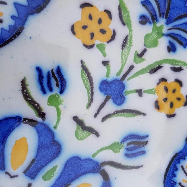 Ceramic Handmade Ceramic Tiles attributed to Devres, France, 1960s For Sale - Image 7 of 12